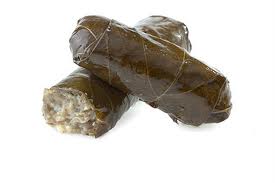 עלי גפן ממולא באורז